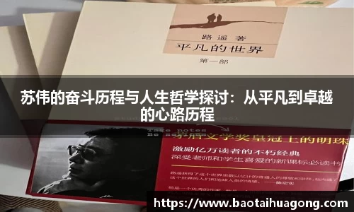 苏伟的奋斗历程与人生哲学探讨：从平凡到卓越的心路历程